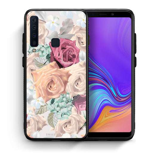 Θήκη Samsung A9 Bouquet Floral από τη Smartfits με σχέδιο στο πίσω μέρος και μαύρο περίβλημα | Samsung A9 Bouquet Floral case with colorful back and black bezels