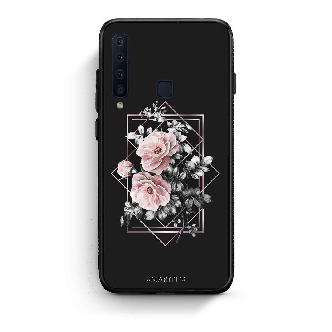 4 - samsung a9 Frame Flower case, cover, bumper