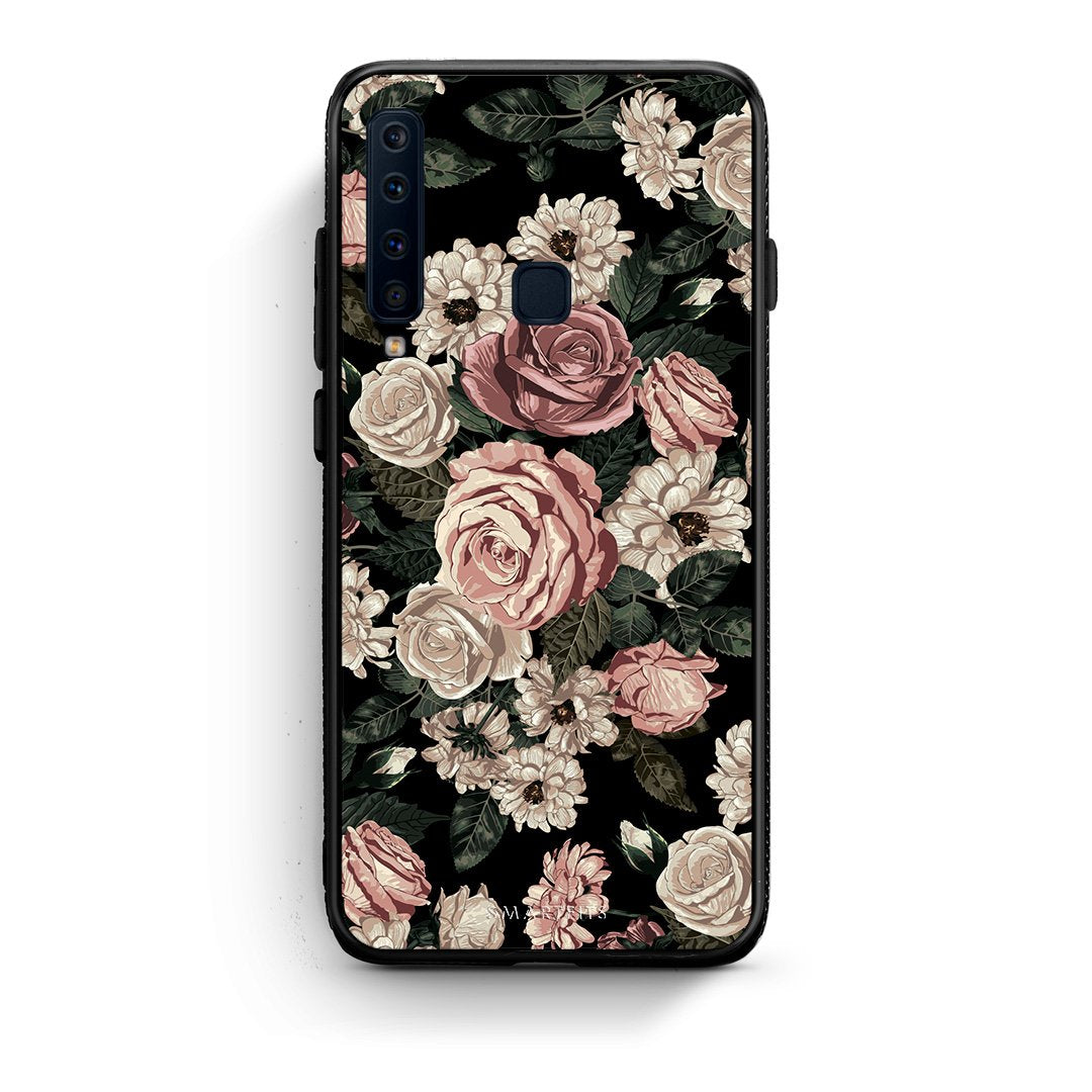 4 - samsung a9 Wild Roses Flower case, cover, bumper