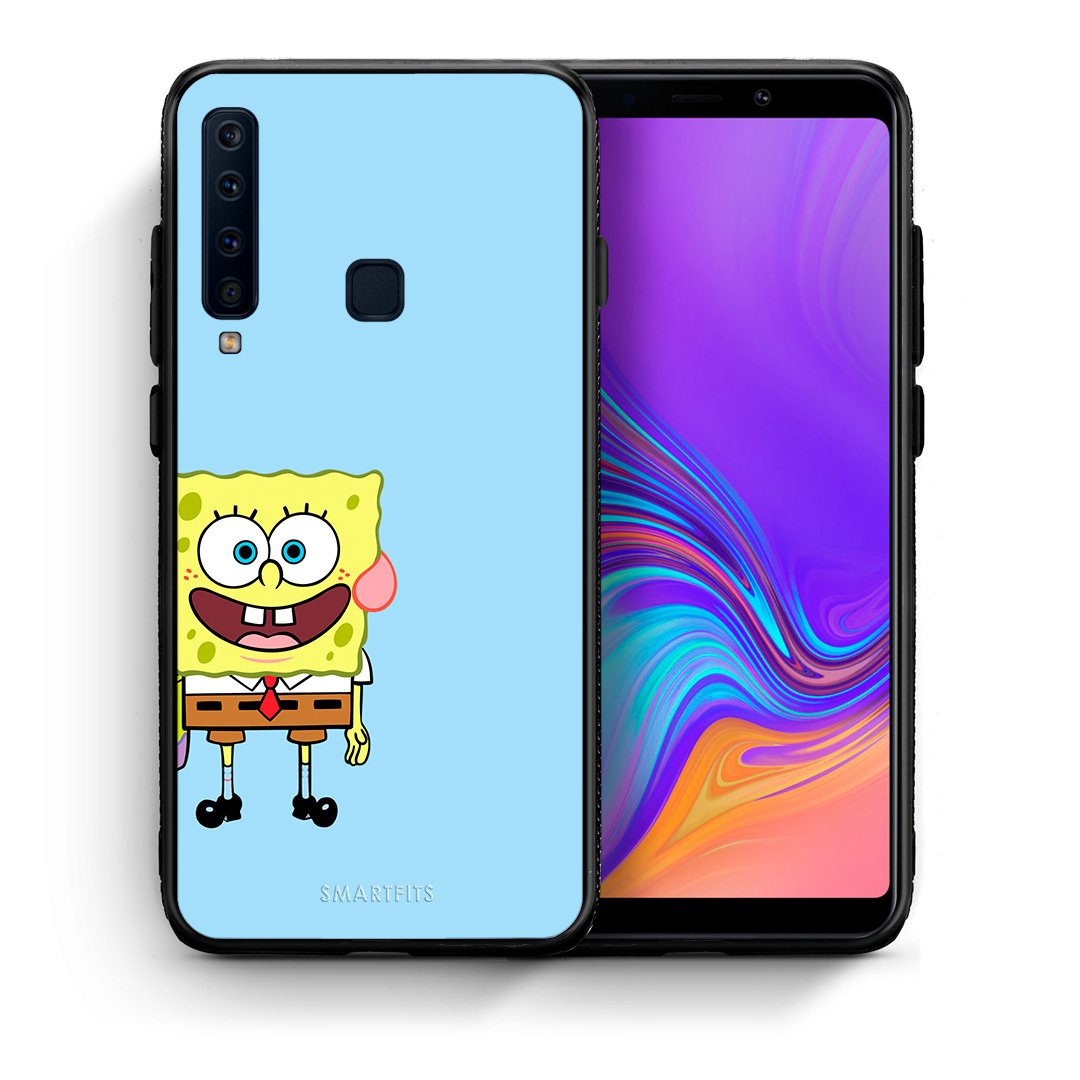 Θήκη Samsung A9 Friends Bob από τη Smartfits με σχέδιο στο πίσω μέρος και μαύρο περίβλημα | Samsung A9 Friends Bob case with colorful back and black bezels