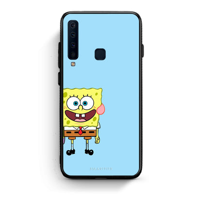 samsung a9 Friends Bob θήκη από τη Smartfits με σχέδιο στο πίσω μέρος και μαύρο περίβλημα | Smartphone case with colorful back and black bezels by Smartfits