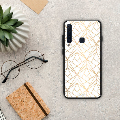 Geometric Luxury White - Samsung Galaxy A9 θήκη