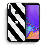 Thumbnail for Θήκη Samsung A9 Get Off από τη Smartfits με σχέδιο στο πίσω μέρος και μαύρο περίβλημα | Samsung A9 Get Off case with colorful back and black bezels