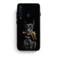 Thumbnail for samsung a9 Golden Gun Θήκη Αγίου Βαλεντίνου από τη Smartfits με σχέδιο στο πίσω μέρος και μαύρο περίβλημα | Smartphone case with colorful back and black bezels by Smartfits