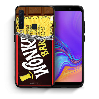 Θήκη Samsung A9 Golden Ticket από τη Smartfits με σχέδιο στο πίσω μέρος και μαύρο περίβλημα | Samsung A9 Golden Ticket case with colorful back and black bezels