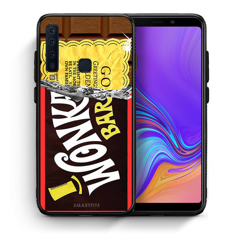 Θήκη Samsung A9 Golden Ticket από τη Smartfits με σχέδιο στο πίσω μέρος και μαύρο περίβλημα | Samsung A9 Golden Ticket case with colorful back and black bezels