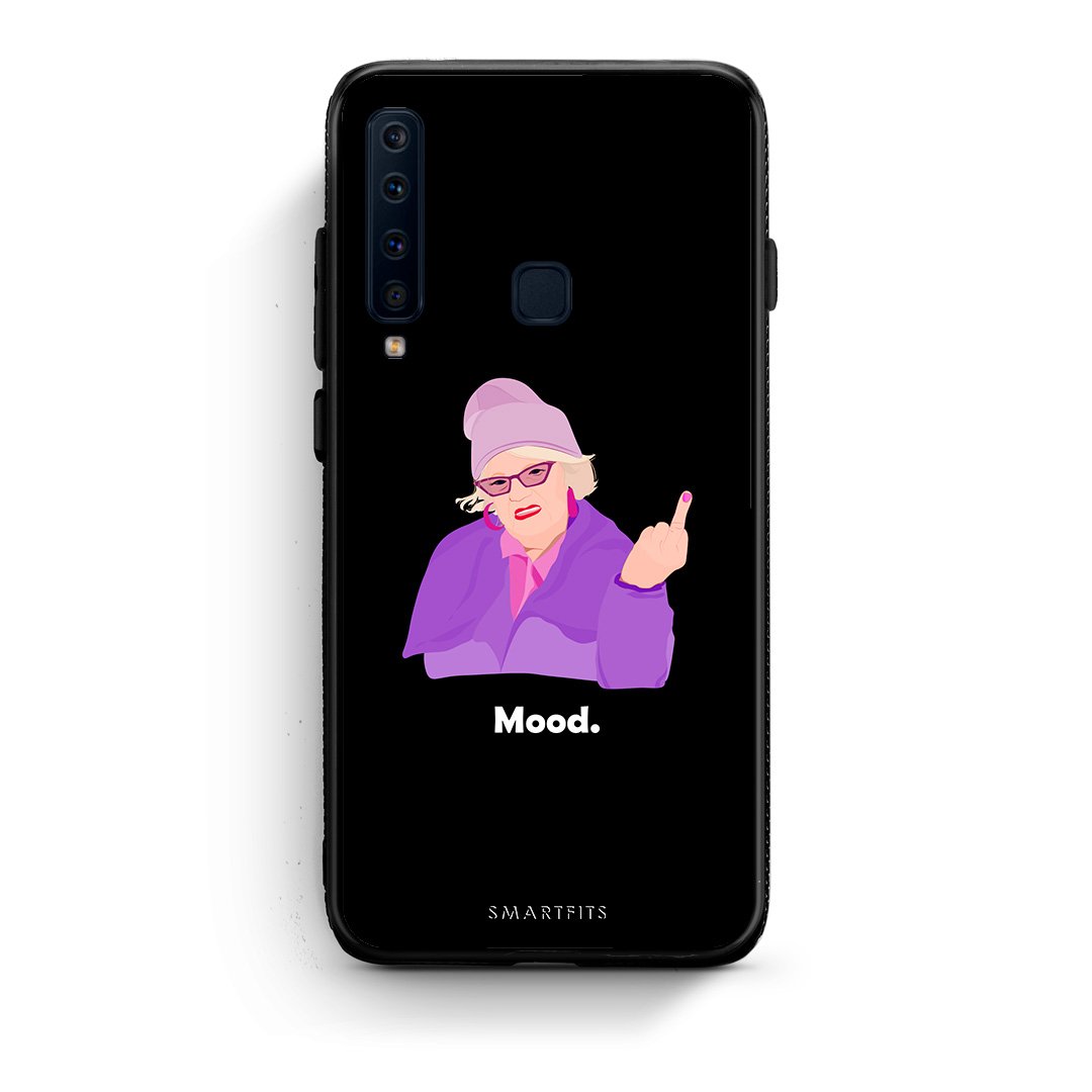 samsung a9 Grandma Mood Black θήκη από τη Smartfits με σχέδιο στο πίσω μέρος και μαύρο περίβλημα | Smartphone case with colorful back and black bezels by Smartfits