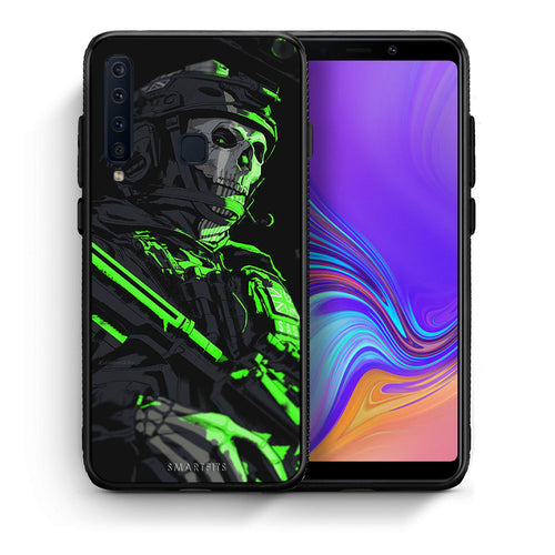 Θήκη Αγίου Βαλεντίνου Samsung A9 Green Soldier από τη Smartfits με σχέδιο στο πίσω μέρος και μαύρο περίβλημα | Samsung A9 Green Soldier case with colorful back and black bezels