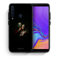 Thumbnail for Θήκη Samsung A9 Clown Hero από τη Smartfits με σχέδιο στο πίσω μέρος και μαύρο περίβλημα | Samsung A9 Clown Hero case with colorful back and black bezels