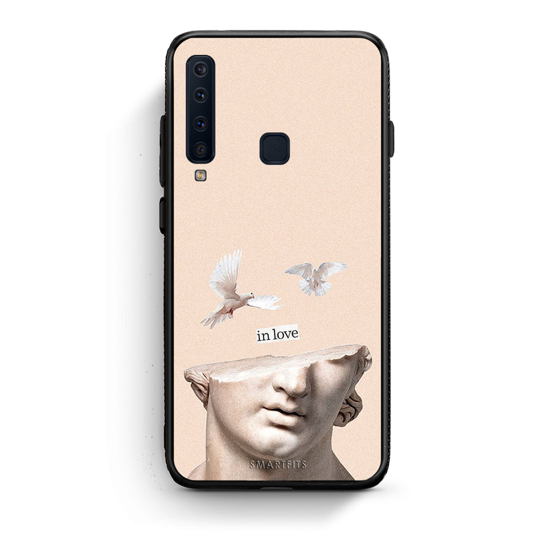 samsung a9 In Love θήκη από τη Smartfits με σχέδιο στο πίσω μέρος και μαύρο περίβλημα | Smartphone case with colorful back and black bezels by Smartfits