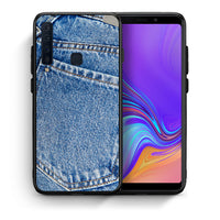 Thumbnail for Θήκη Samsung A9 Jeans Pocket από τη Smartfits με σχέδιο στο πίσω μέρος και μαύρο περίβλημα | Samsung A9 Jeans Pocket case with colorful back and black bezels