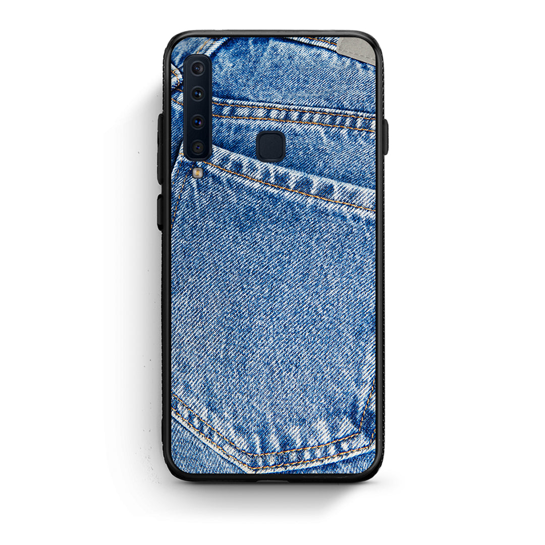 samsung a9 Jeans Pocket θήκη από τη Smartfits με σχέδιο στο πίσω μέρος και μαύρο περίβλημα | Smartphone case with colorful back and black bezels by Smartfits