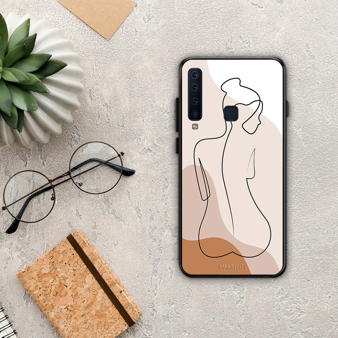 LineArt Woman - Samsung Galaxy A9 θήκη