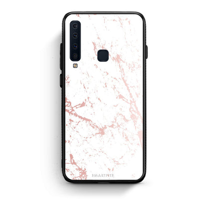 116 - samsung galaxy a9  Pink Splash Marble case, cover, bumper