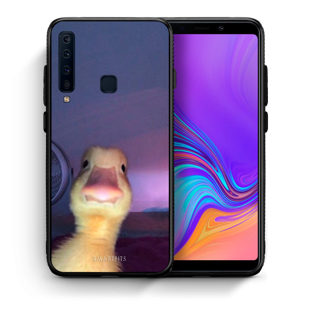 Θήκη Samsung A9 Meme Duck από τη Smartfits με σχέδιο στο πίσω μέρος και μαύρο περίβλημα | Samsung A9 Meme Duck case with colorful back and black bezels
