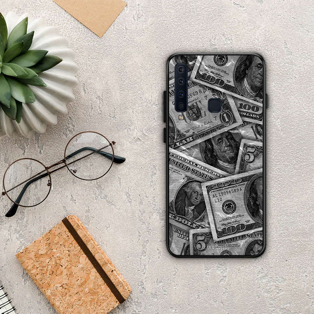 Money Dollars - Samsung Galaxy A9 θήκη