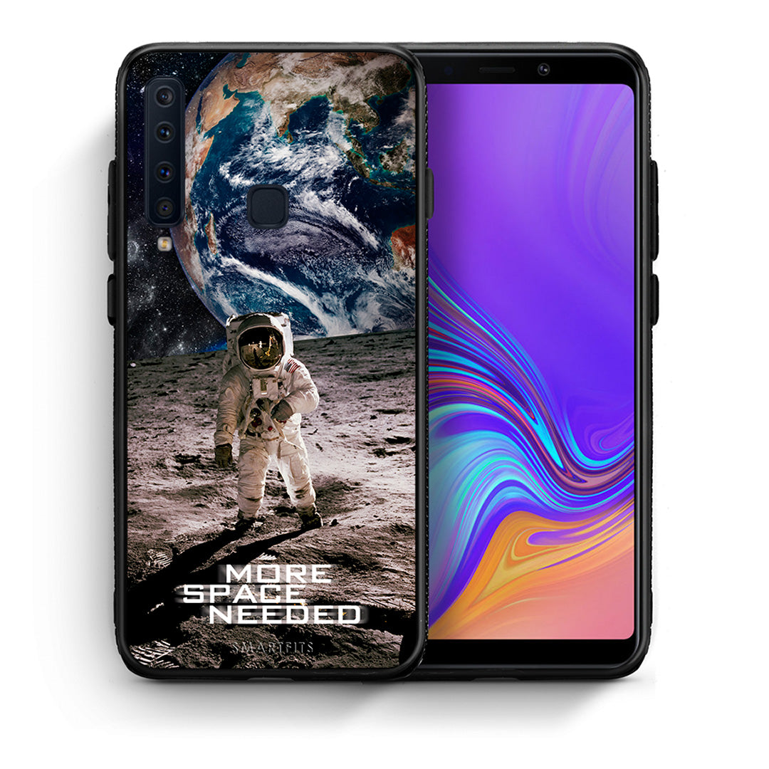 Θήκη Samsung A9 More Space από τη Smartfits με σχέδιο στο πίσω μέρος και μαύρο περίβλημα | Samsung A9 More Space case with colorful back and black bezels