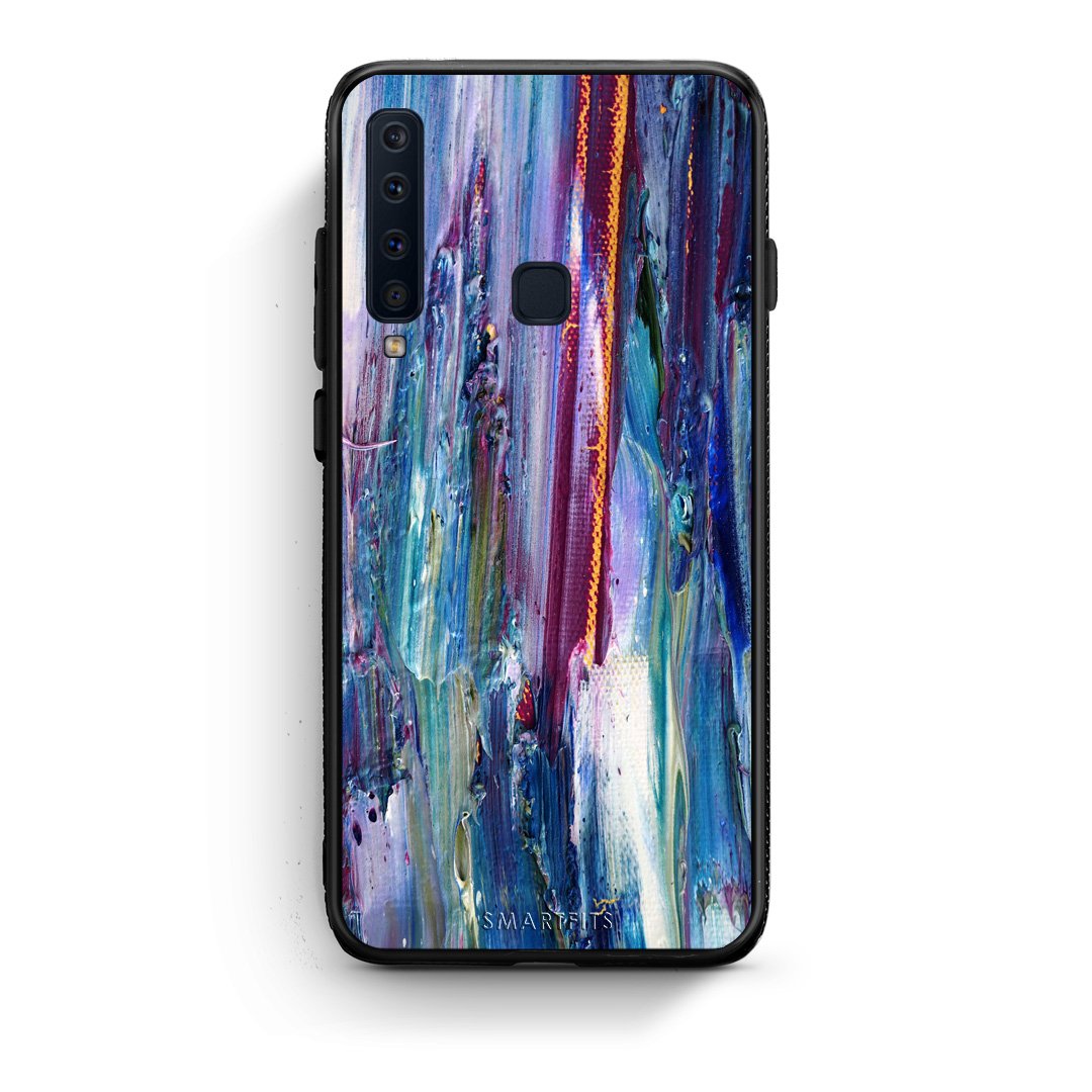 99 - samsung galaxy a9  Paint Winter case, cover, bumper
