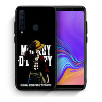 Thumbnail for Θήκη Samsung A9 Pirate King από τη Smartfits με σχέδιο στο πίσω μέρος και μαύρο περίβλημα | Samsung A9 Pirate King case with colorful back and black bezels