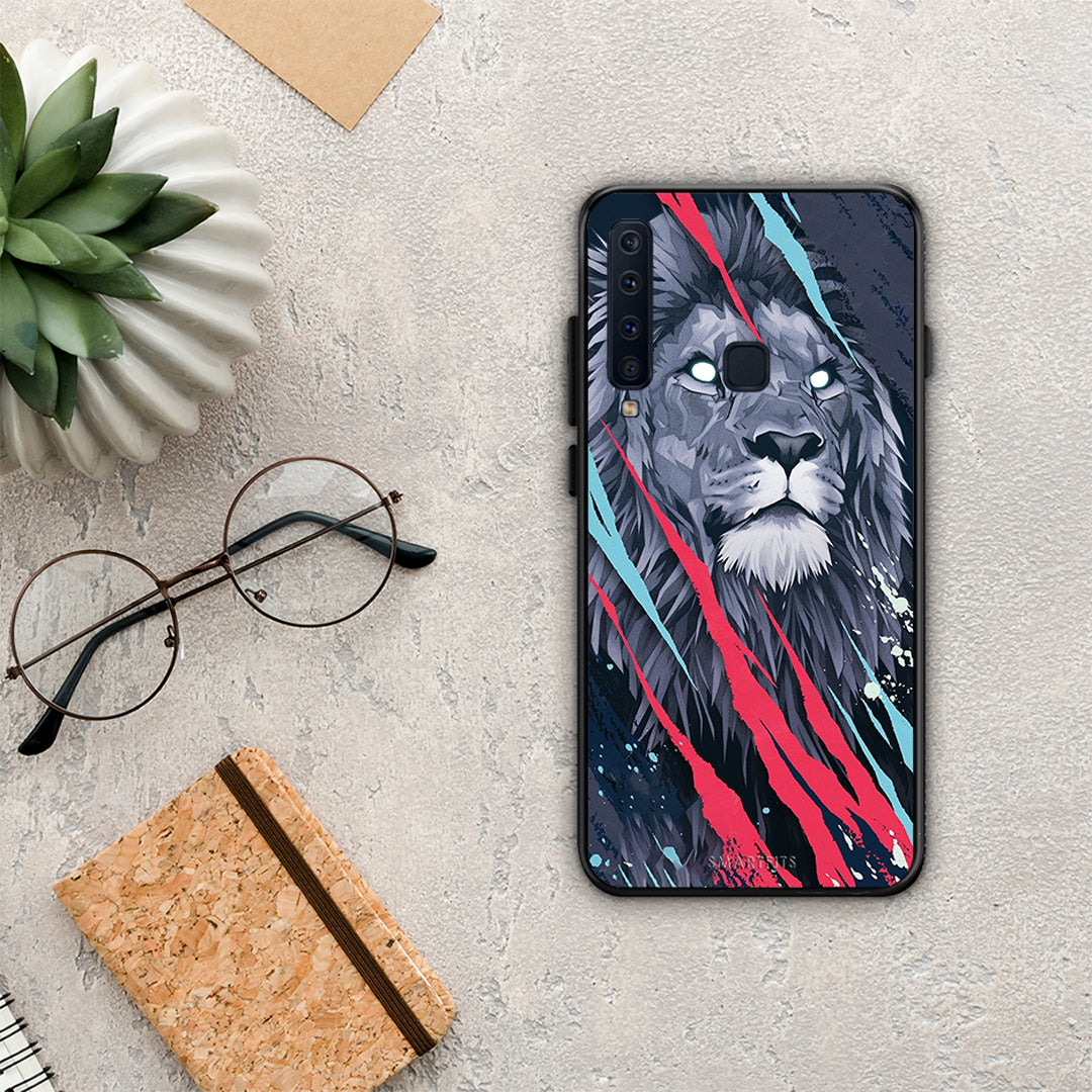 PopArt Lion Designer - Samsung Galaxy A9 θήκη