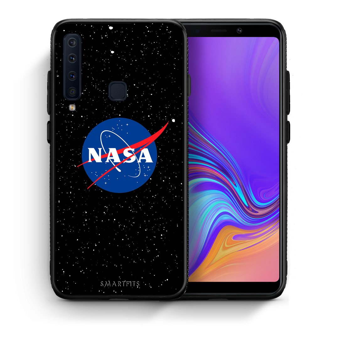 Θήκη Samsung A9 NASA PopArt από τη Smartfits με σχέδιο στο πίσω μέρος και μαύρο περίβλημα | Samsung A9 NASA PopArt case with colorful back and black bezels