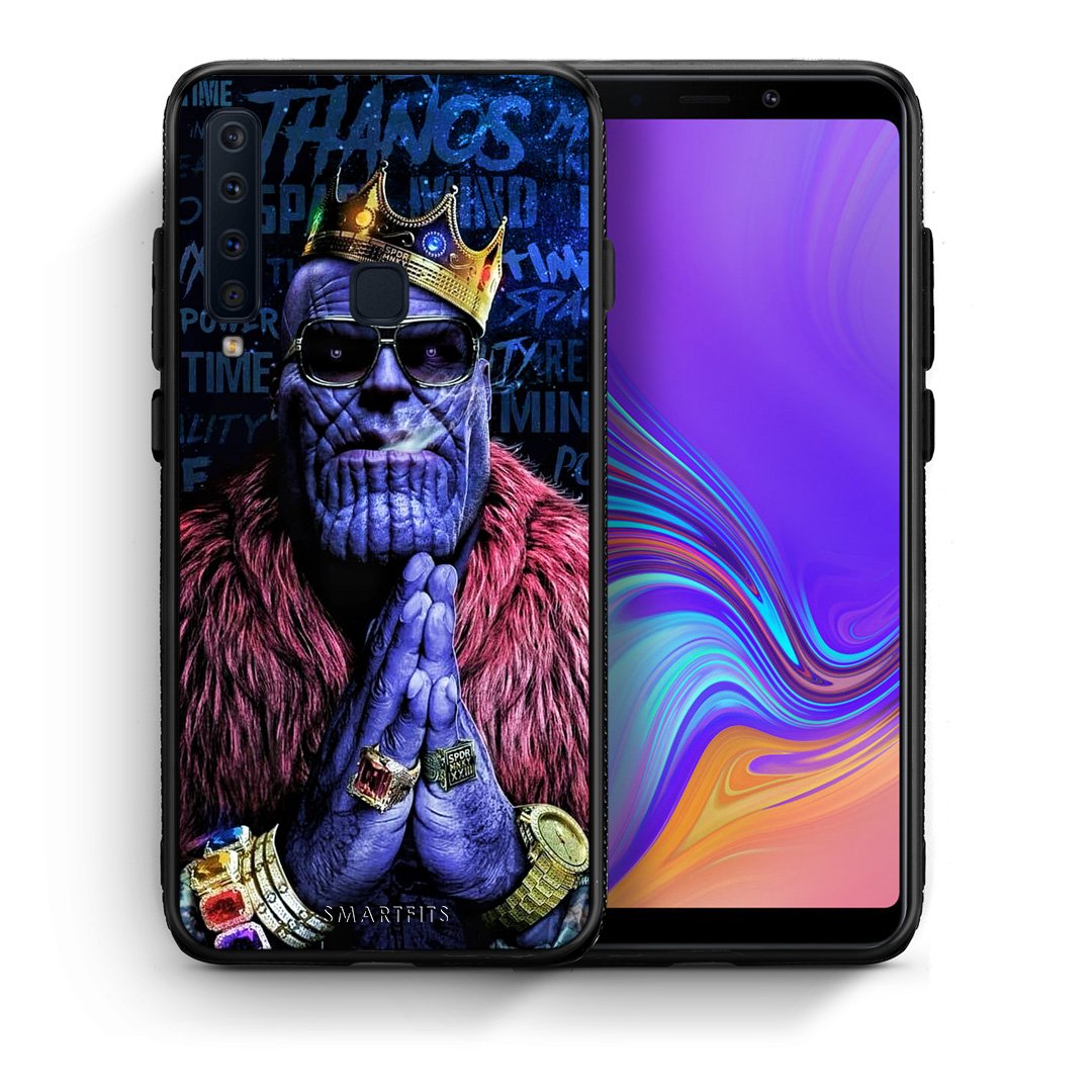 Θήκη Samsung A9 Thanos PopArt από τη Smartfits με σχέδιο στο πίσω μέρος και μαύρο περίβλημα | Samsung A9 Thanos PopArt case with colorful back and black bezels