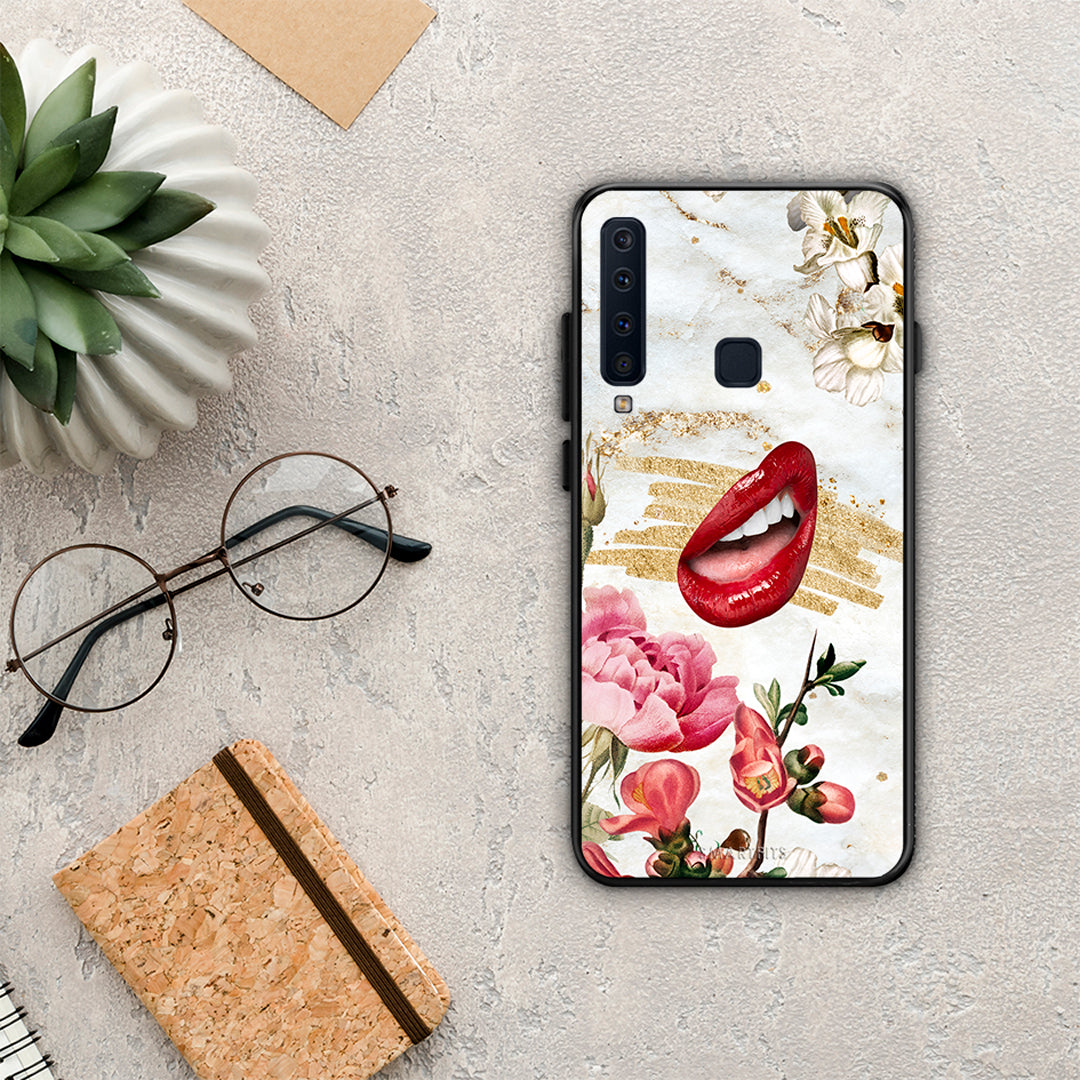 Red Lips - Samsung Galaxy A9 θήκη
