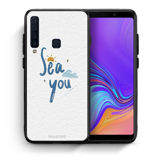 Θήκη Samsung A9 Sea You από τη Smartfits με σχέδιο στο πίσω μέρος και μαύρο περίβλημα | Samsung A9 Sea You case with colorful back and black bezels