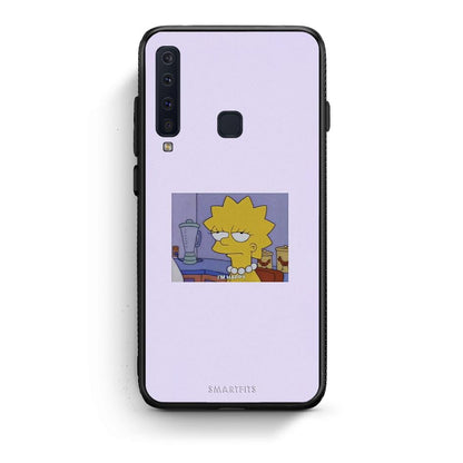 samsung a9 So Happy θήκη από τη Smartfits με σχέδιο στο πίσω μέρος και μαύρο περίβλημα | Smartphone case with colorful back and black bezels by Smartfits