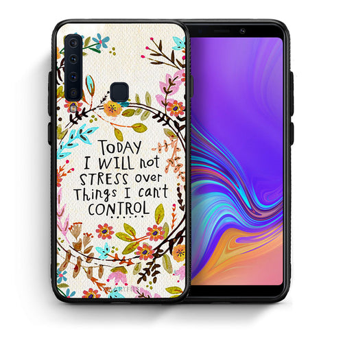 Θήκη Samsung A9 Stress Over από τη Smartfits με σχέδιο στο πίσω μέρος και μαύρο περίβλημα | Samsung A9 Stress Over case with colorful back and black bezels