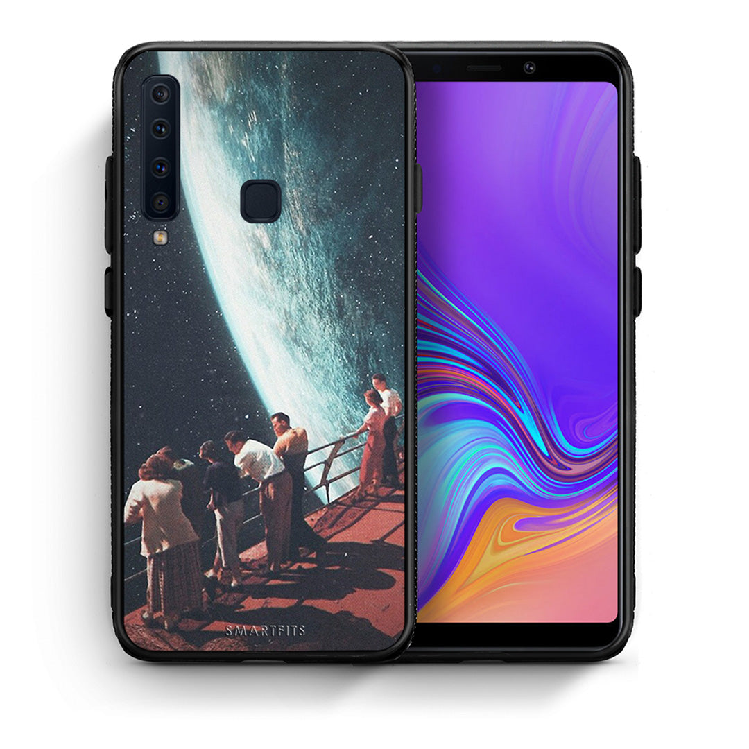 Θήκη Samsung A9 Surreal View από τη Smartfits με σχέδιο στο πίσω μέρος και μαύρο περίβλημα | Samsung A9 Surreal View case with colorful back and black bezels