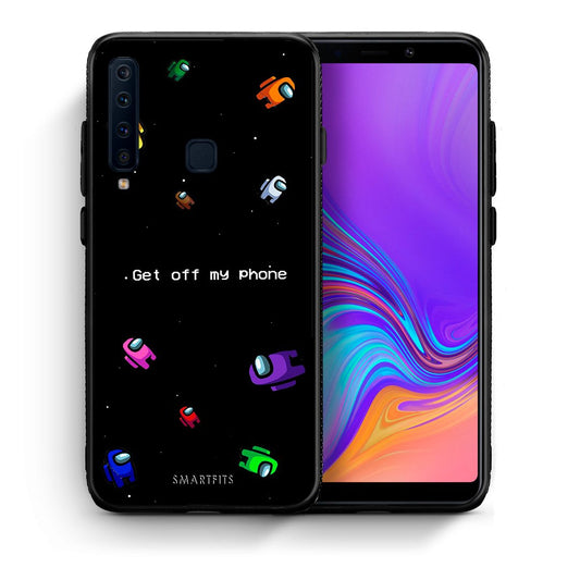 Θήκη Samsung A9 AFK Text από τη Smartfits με σχέδιο στο πίσω μέρος και μαύρο περίβλημα | Samsung A9 AFK Text case with colorful back and black bezels