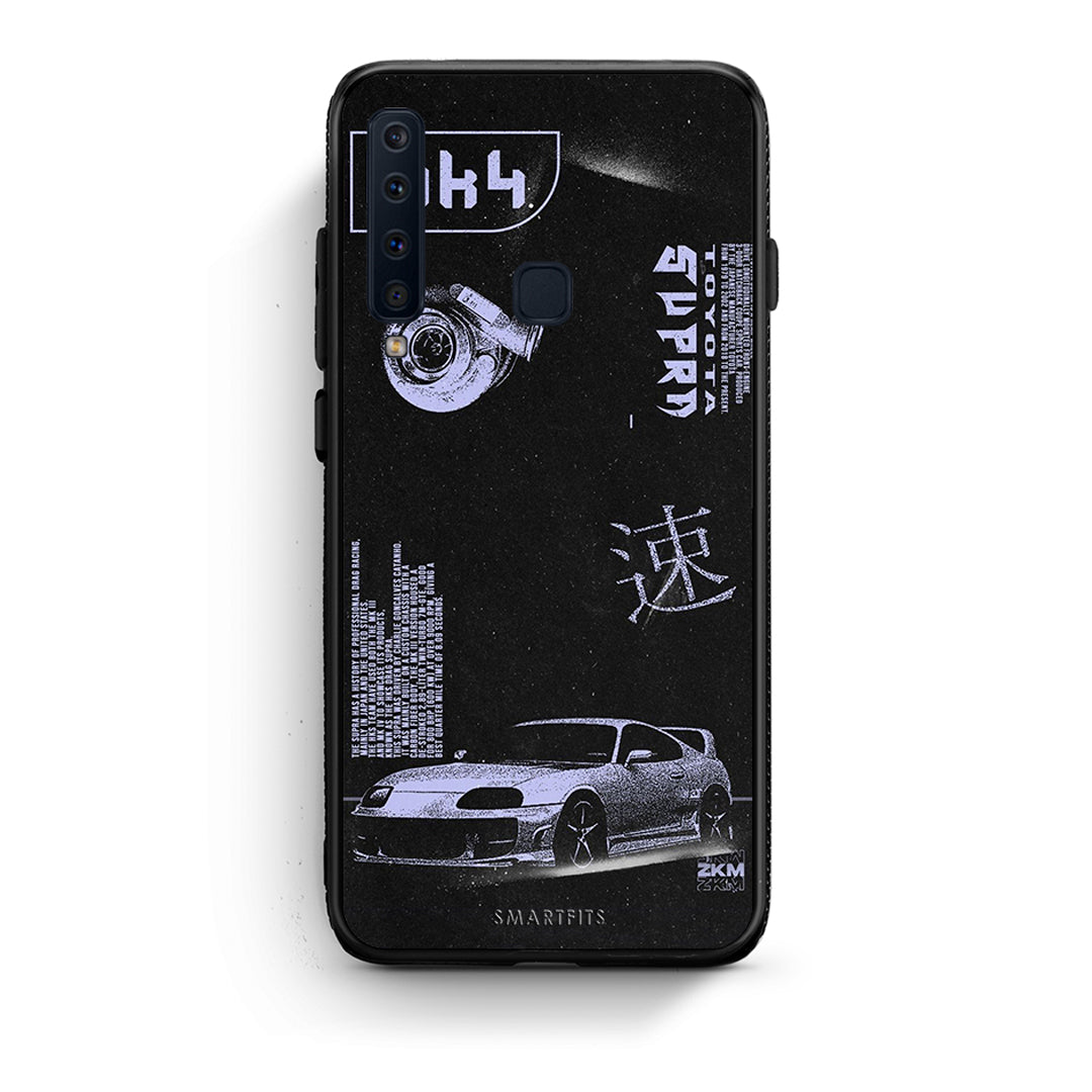samsung a9 Tokyo Drift Θήκη Αγίου Βαλεντίνου από τη Smartfits με σχέδιο στο πίσω μέρος και μαύρο περίβλημα | Smartphone case with colorful back and black bezels by Smartfits