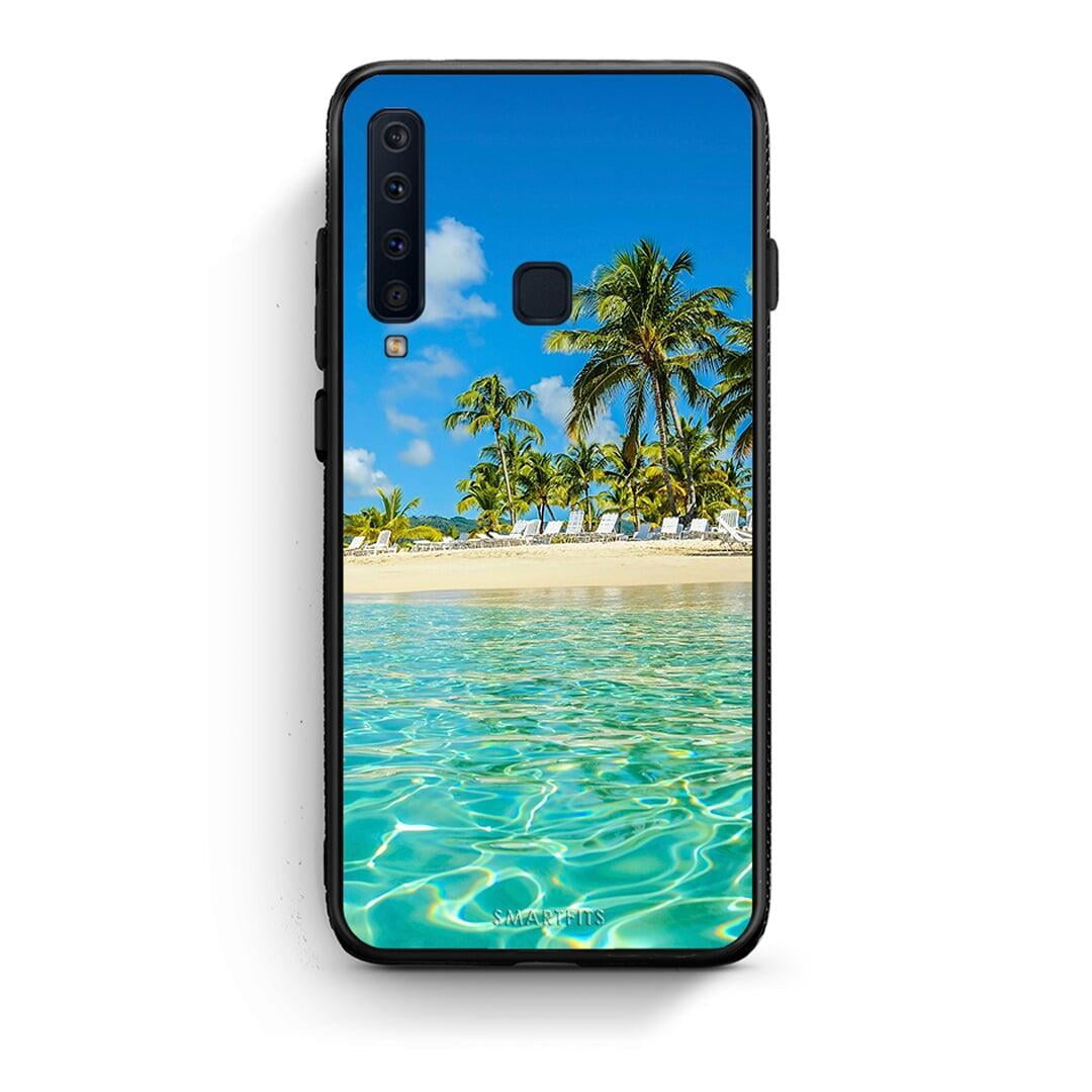 samsung a9 Tropical Vibes Θήκη από τη Smartfits με σχέδιο στο πίσω μέρος και μαύρο περίβλημα | Smartphone case with colorful back and black bezels by Smartfits