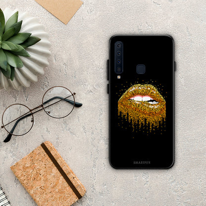 Valentine Golden - Samsung Galaxy A9 θήκη