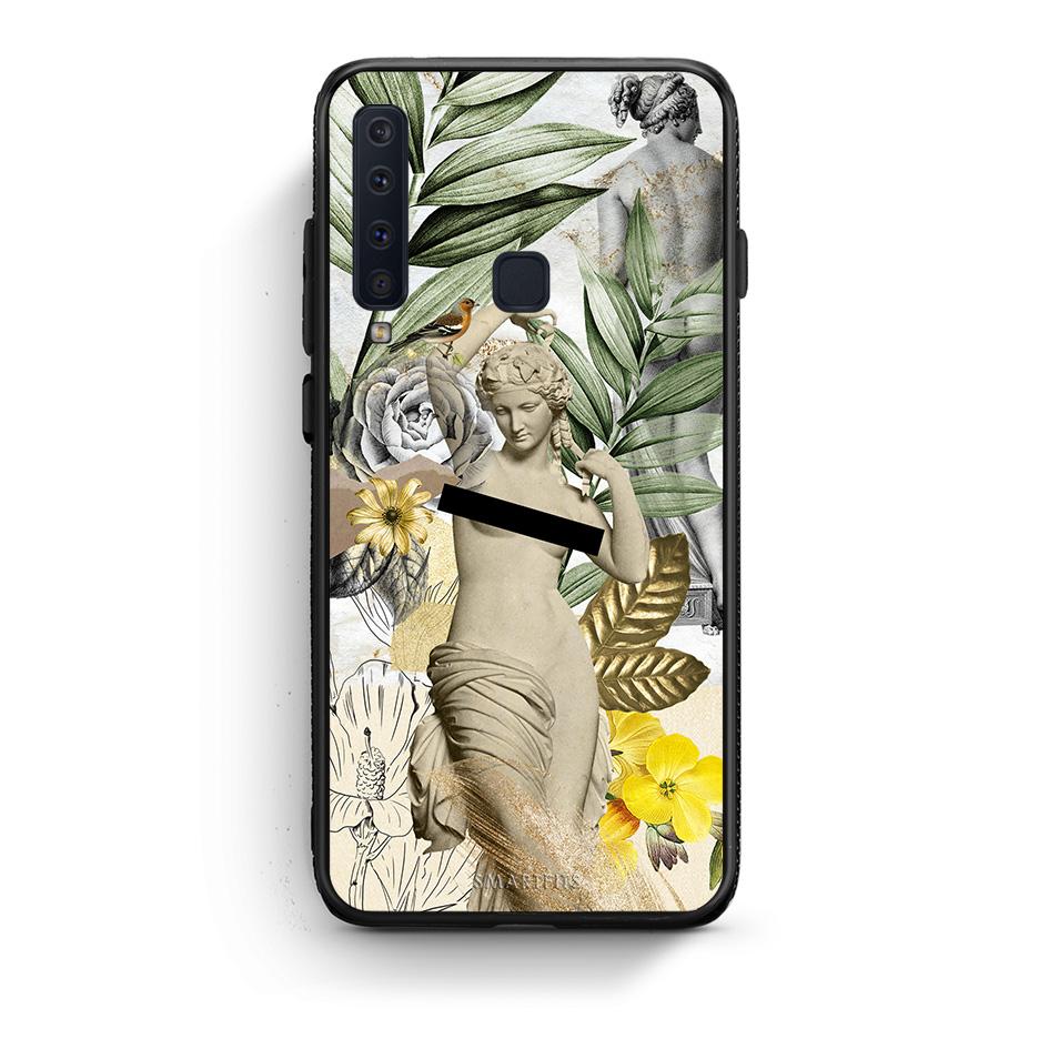 samsung a9 Woman Statue θήκη από τη Smartfits με σχέδιο στο πίσω μέρος και μαύρο περίβλημα | Smartphone case with colorful back and black bezels by Smartfits