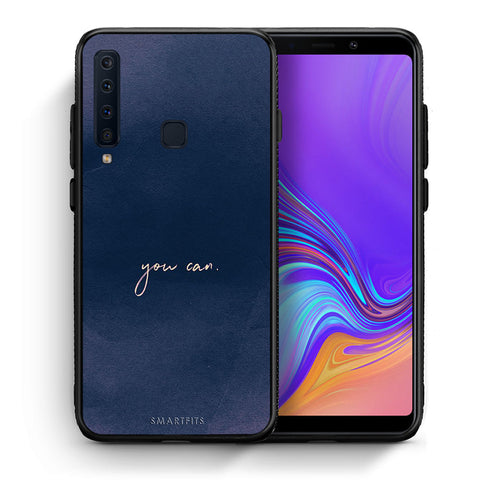Θήκη Samsung A9 You Can από τη Smartfits με σχέδιο στο πίσω μέρος και μαύρο περίβλημα | Samsung A9 You Can case with colorful back and black bezels