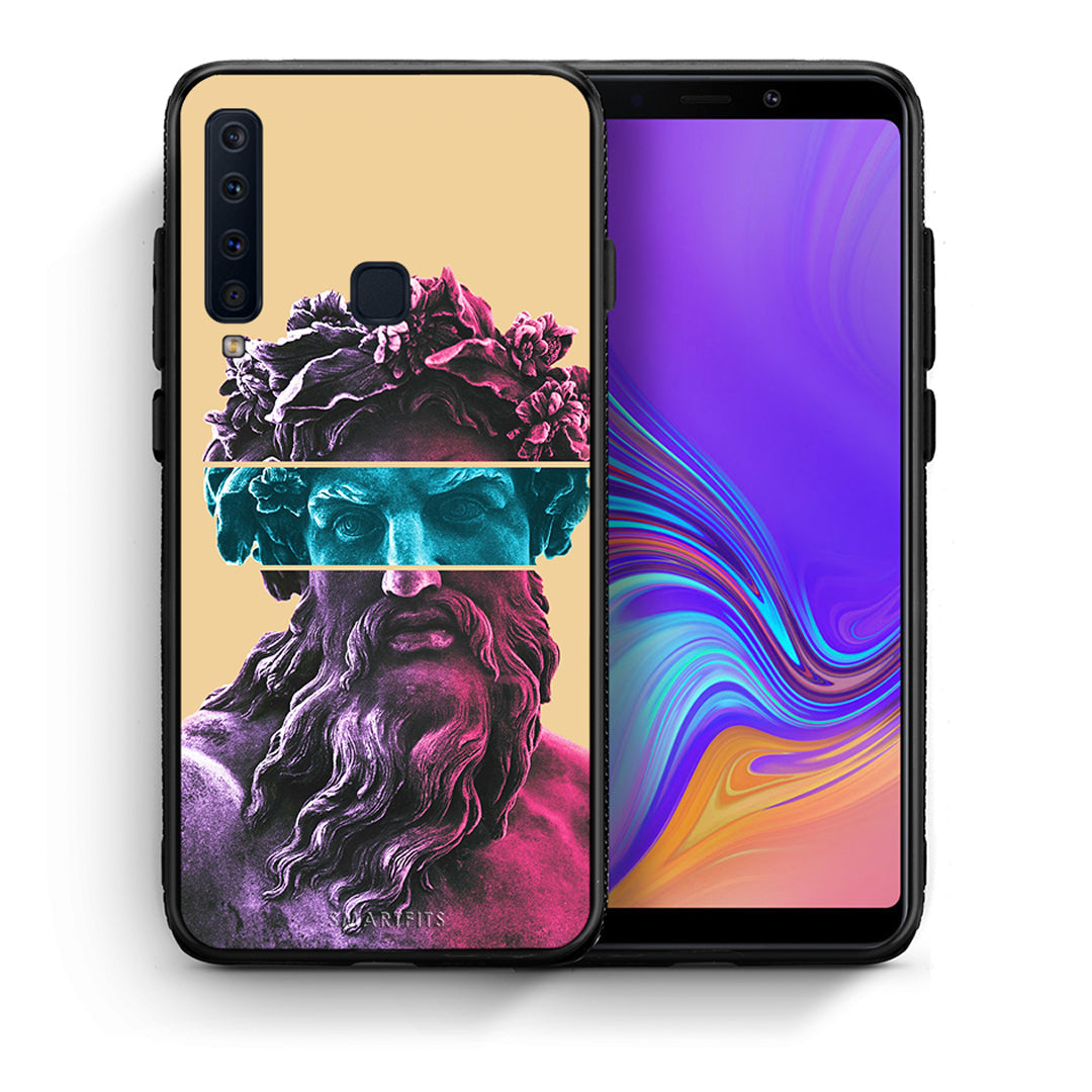 Θήκη Αγίου Βαλεντίνου Samsung A9 Zeus Art από τη Smartfits με σχέδιο στο πίσω μέρος και μαύρο περίβλημα | Samsung A9 Zeus Art case with colorful back and black bezels