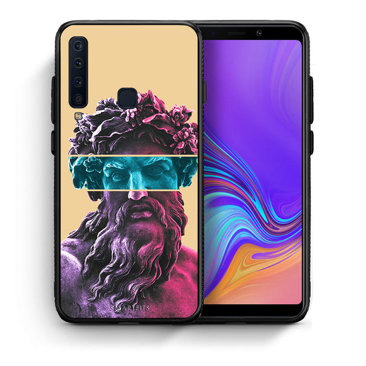Θήκη Αγίου Βαλεντίνου Samsung A9 Zeus Art από τη Smartfits με σχέδιο στο πίσω μέρος και μαύρο περίβλημα | Samsung A9 Zeus Art case with colorful back and black bezels