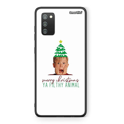 Samsung A02s Filthy Animal θήκη από τη Smartfits με σχέδιο στο πίσω μέρος και μαύρο περίβλημα | Smartphone case with colorful back and black bezels by Smartfits
