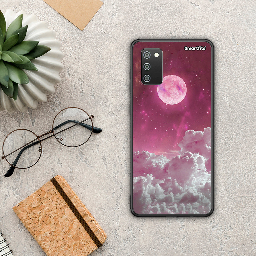 Pink Moon - Samsung Galaxy A02s / M02s / F02s θήκη