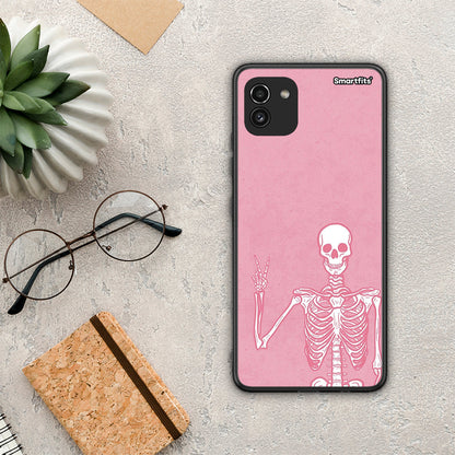 Halloween Motivation - Samsung Galaxy A03 θήκη