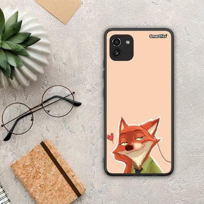 Nick Wilde And Judy Hopps Love 1 - Samsung Galaxy A03 θήκη