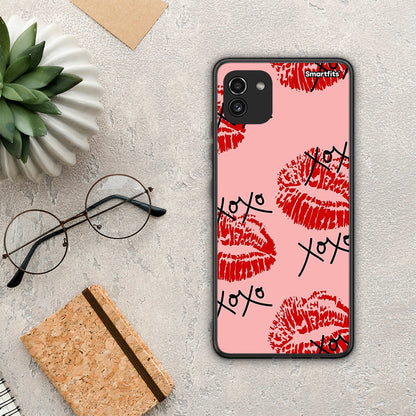 XOXO Lips - Samsung Galaxy A03 θήκη