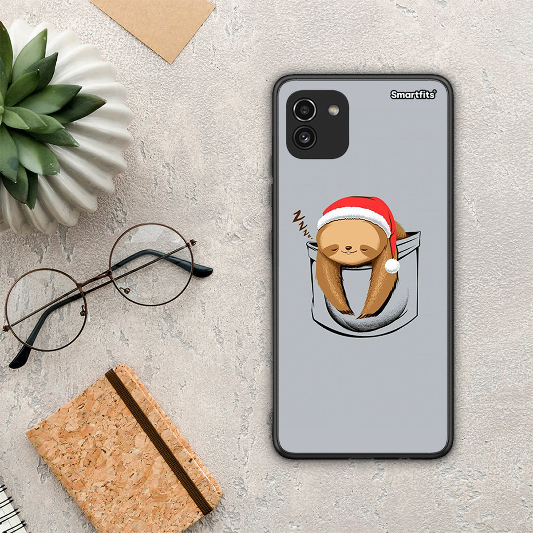 Xmas Zzzz - Samsung Galaxy A03 θήκη