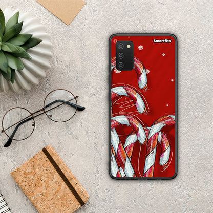 Candy Cane - Samsung Galaxy A03s θήκη