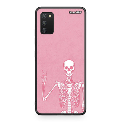 Samsung A03s Halloween Motivation θήκη από τη Smartfits με σχέδιο στο πίσω μέρος και μαύρο περίβλημα | Smartphone case with colorful back and black bezels by Smartfits