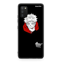 Thumbnail for Samsung A03s Itadori Anime θήκη από τη Smartfits με σχέδιο στο πίσω μέρος και μαύρο περίβλημα | Smartphone case with colorful back and black bezels by Smartfits