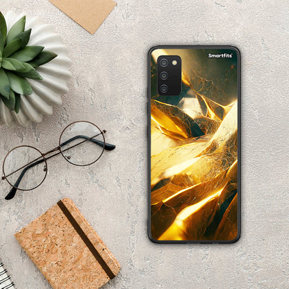 Real Gold - Samsung Galaxy A03s θήκη