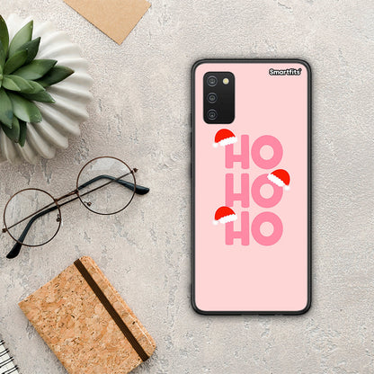 Xmas Ho Ho Ho - Samsung Galaxy A03s θήκη